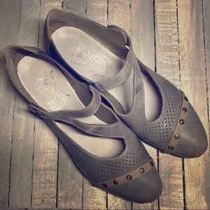 Rieker AntiStress heeled Mary Jane Soft Blue